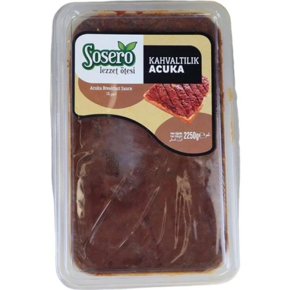 SOSERO KAHVALTILIK ACUKA 2 KG VAKUM TABAK