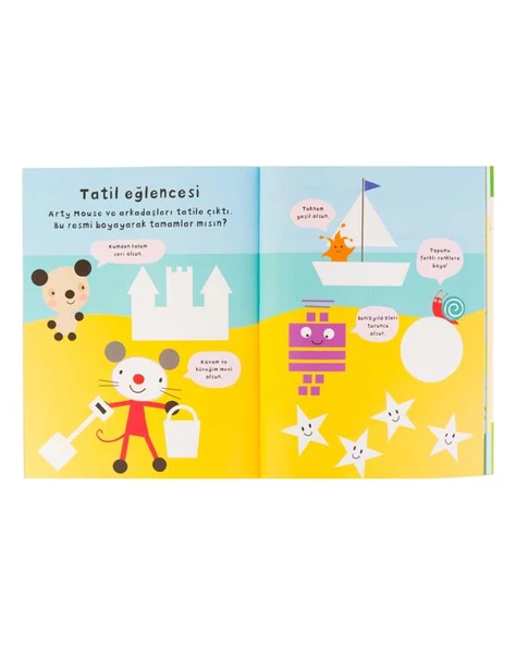Arty Mouse - Boyama Etkinlikleri Eolo Yayıncılık - 2