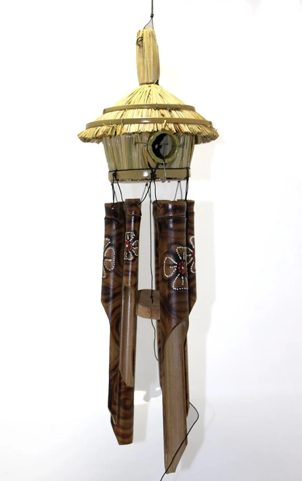Hasır Kuş Yuvalı Bambu Çan No:20