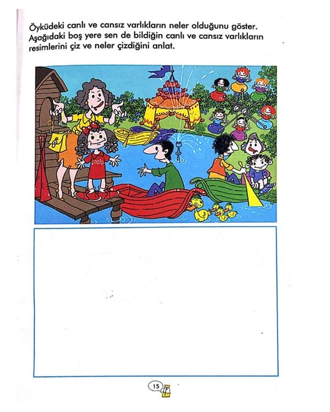 4-6 Yaş Renkli Kitaplar Soyut Kavramlar Angora Yayınevi - 4