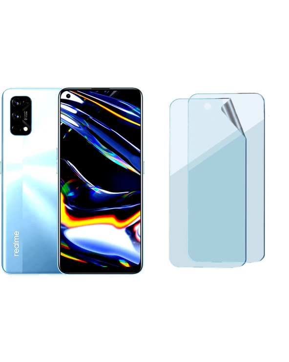 Realme 7 Pro Uyumlu Hydrojel Esnek Kırılmaz Cam Ekran Koruyucu Film 8684609189643