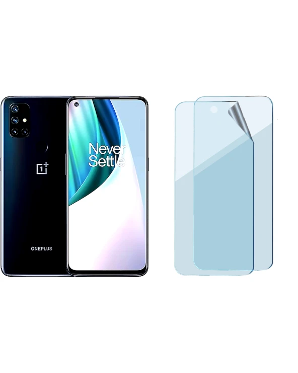 OnePlus Nord N10 5G Uyumlu Hydrojel Esnek Kırılmaz Cam Ekran Koruyucu Film 8684609191158