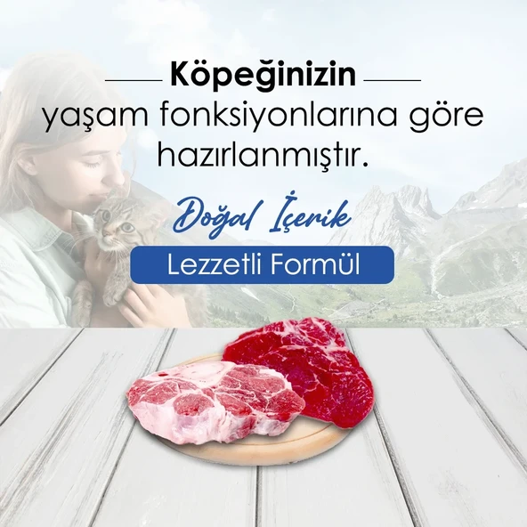 NewDog Sığır Etli Yetişkin Köpek Maması 15 Kg - 3