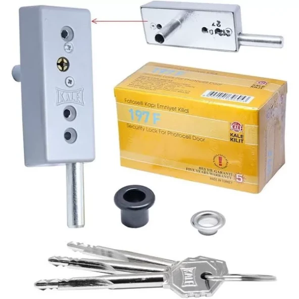 Kale Fotoselli Emniyet Kilidi İkiz  Birbirini Açar 197 F Kale - Resim 2