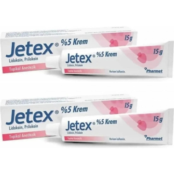 Jetex Krem %5 15 gr 2 Adet