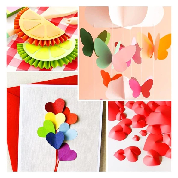 Fon Kartonu 10 Lu 25x35 Cm 5 Paket Artlantis 10 Renk Fon Kartonu 25x35 Okul Sınıf Kreş Anasınıfı - 3