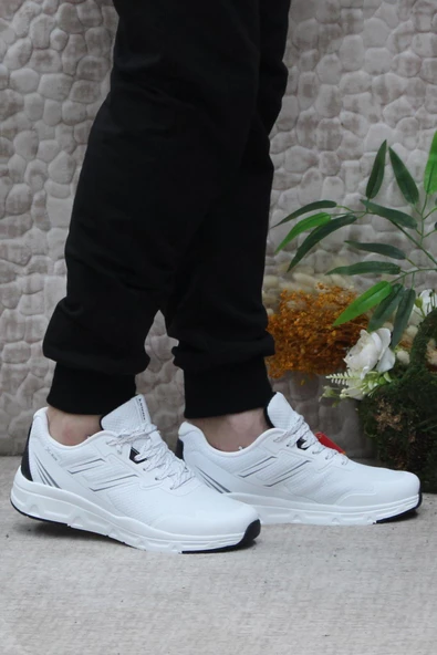 Kinetix Lexus TX Beyaz Siyah Hafif Rahat Orijinal Ürün Erkek Spor Ayakkabı ürün görseli