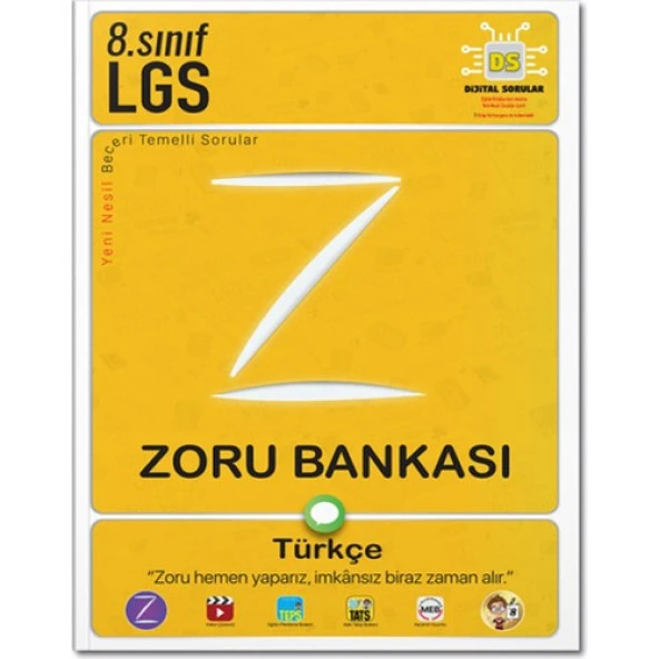 Tonguç Akademi Tonguç 8.sınıf Türkçe Zoru Bankası