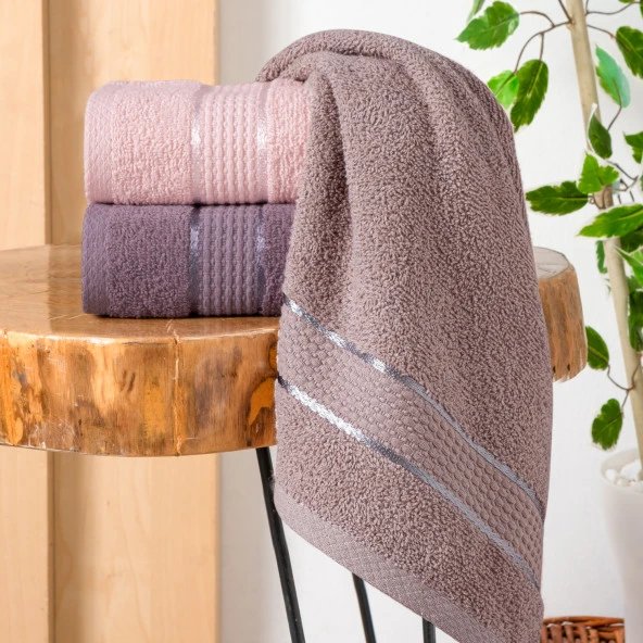 Schafer Home Lena 3 lü Havlu Seti 30x50 Cm-Asorti03 ürün görseli