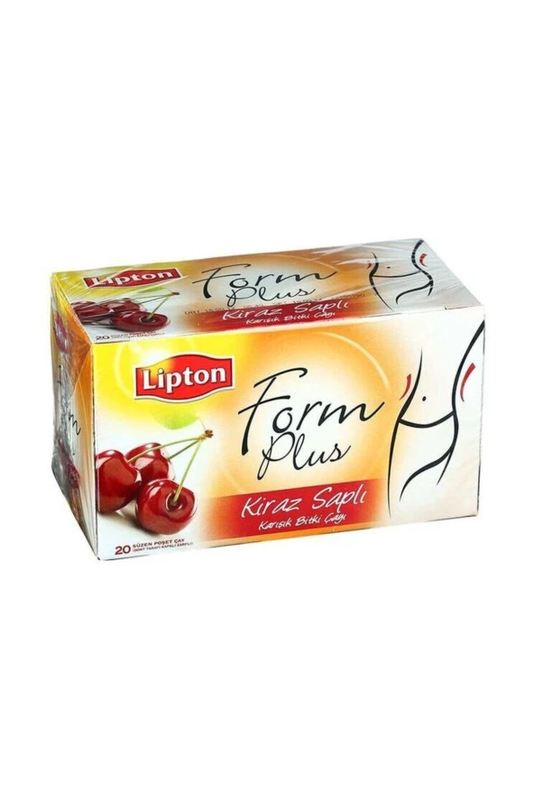 LİPTON Slim Plus Kiraz Saplı Çay 20'li 36 gr