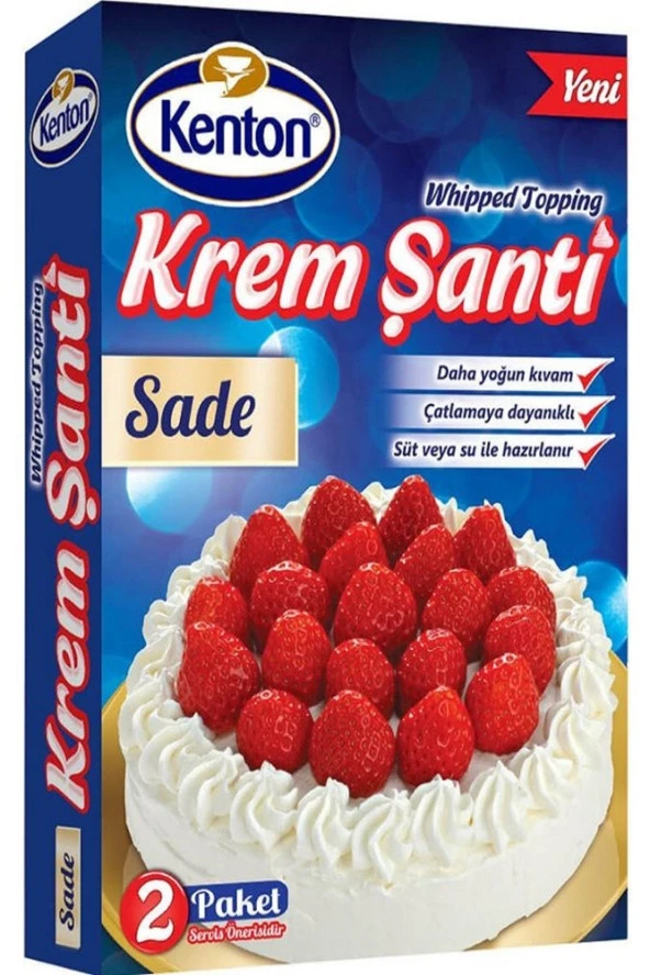 KENTON Krem Şanti Sade 150 gr