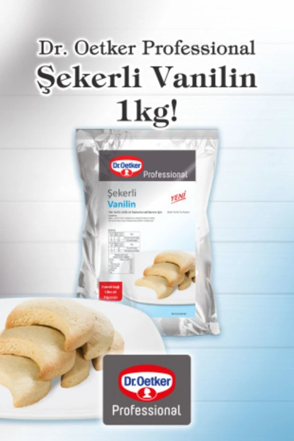 DR OETKER Şekerli Vanilin Poşet 1 Kg