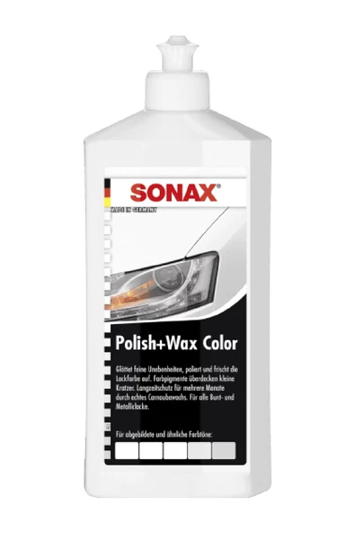 Sonax Renkli Nano Parlatıcı ve Koruyucu Cila Beyaz 500 ml