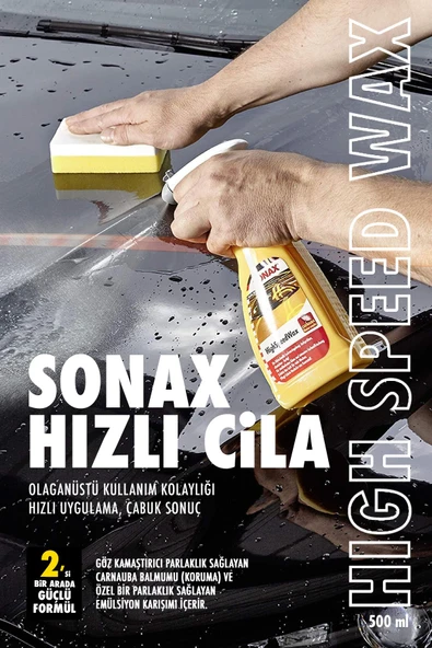 Sonax Hızlı Cila 500 ml - 3
