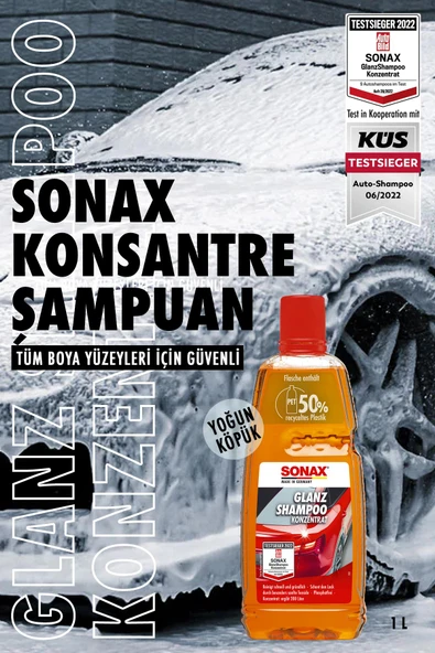Sonax Konsantre Şampuan 1 lt - 2