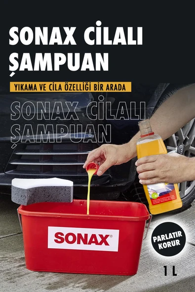 Sonax Cilalı Şampuan 1 lt - 2