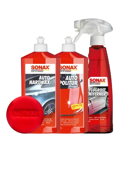 Sonax Yeni Araç için Boya Koruma Seti (Eko) - Resim 2