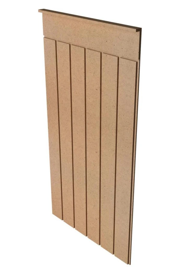 Renkli Duvarlar Iskandınav Model( 54 X 104 Cm )Dekoratif Duvar Paneli Boyanabilir Ahşap 6 Mm Ham Mdf Duvar Paneli - 3