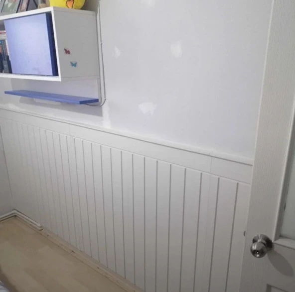 Renkli Duvarlar Iskandınav Model( 54 X 104 Cm )Dekoratif Duvar Paneli Boyanabilir Ahşap 6 Mm Ham Mdf Duvar Paneli - 5