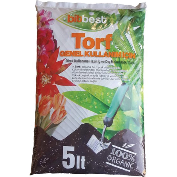 Bitbest Bitki ve Saksı Toprağı Torfu 5 lt