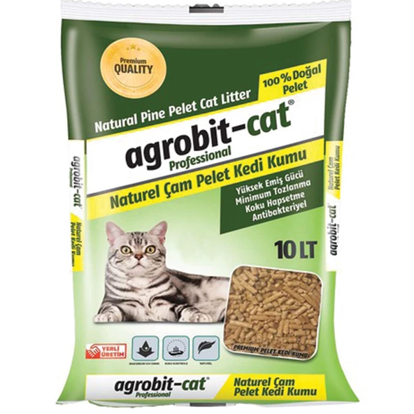 Agrobit Cat Pelet Kedi Kumu 10 lt