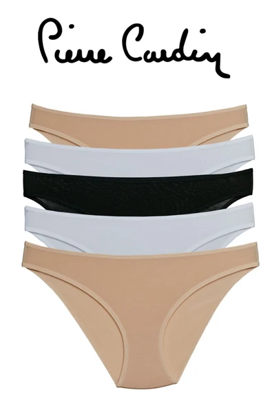 Pierre Cardin 2055 Kadın Basic Brief 5li Asorti Paket Külot - 2