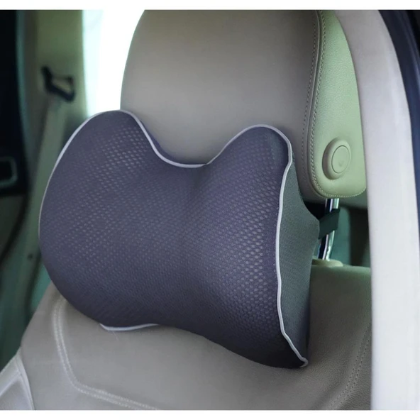 Viscofoam Araç Içi Visco Boyun Destek Yastığı Gri Visco Yastık - 2
