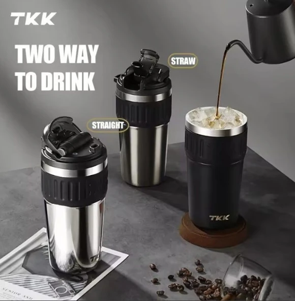 Vagon Life Tkk Termos Çelik 630 ML T2023 Açık Mavi - 2