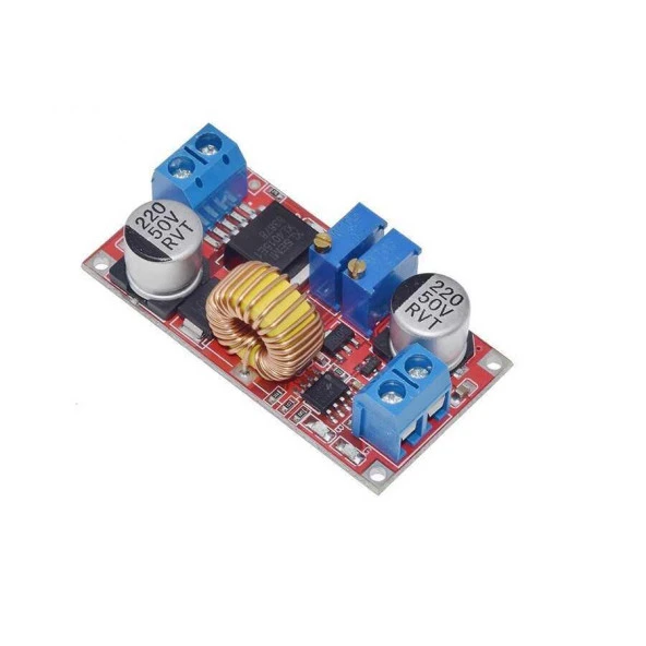 XL4015 Akım Voltaj Ayarlı DC-DC Step Down 5A Lipo Şarj Modülü - Mavi - Resim 3