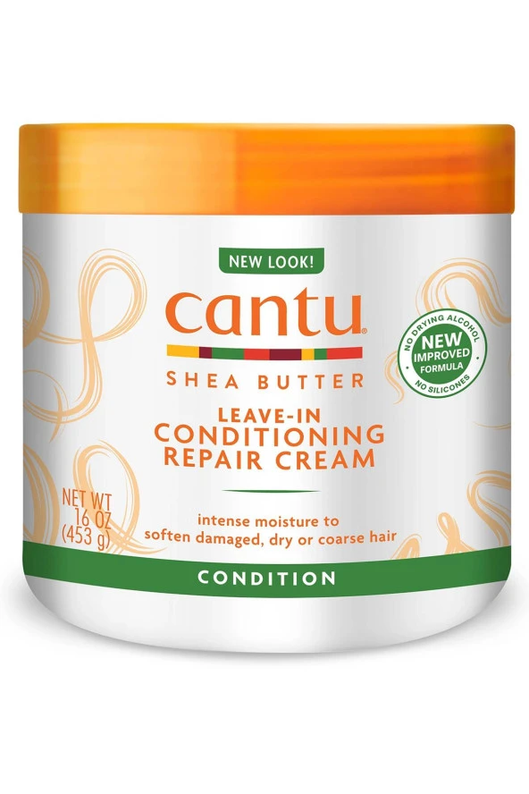 Cantu Shea Butter Durulanmayan Saç Bakım Kremi 453GR