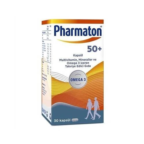 Pharmaton 50 Plus 30 Kapsül ürün görseli 1