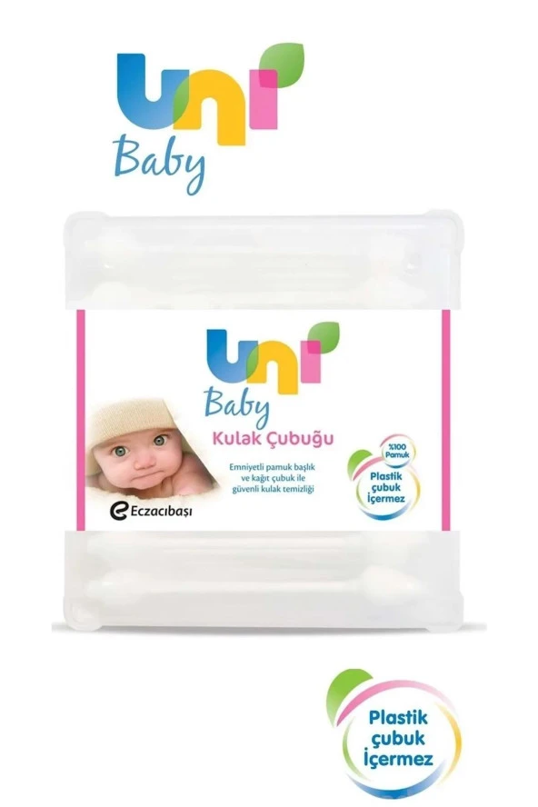 Uni Baby Kulak Cubugu 60'lı X 24 Adet