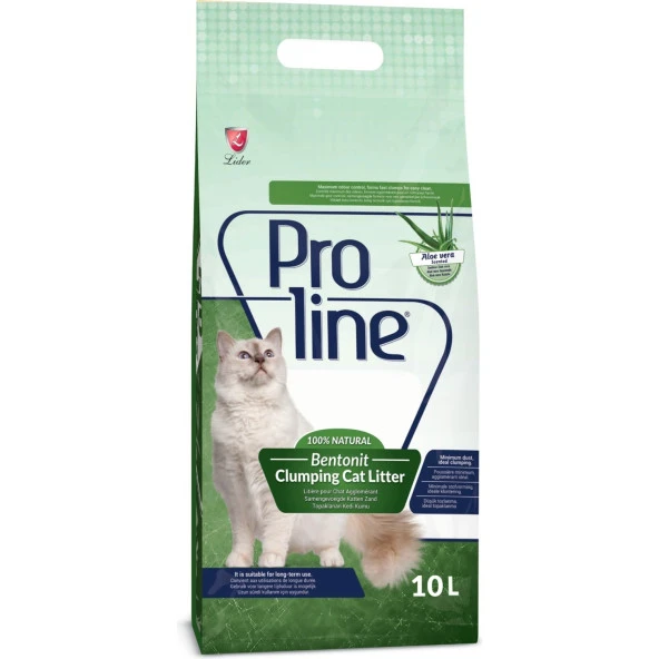 Pro Line Aloe Vera Kokulu Kedi Kumu 10 LT