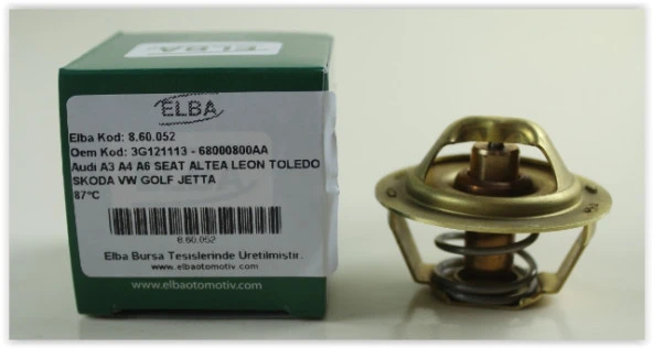 TERMOSTAT GOLF 5 JETTA 3 PASSAT SCIROCCO TIGUAN A3 A4 A6-ALTEA LEON TOLEDO 2.0TDI 88C