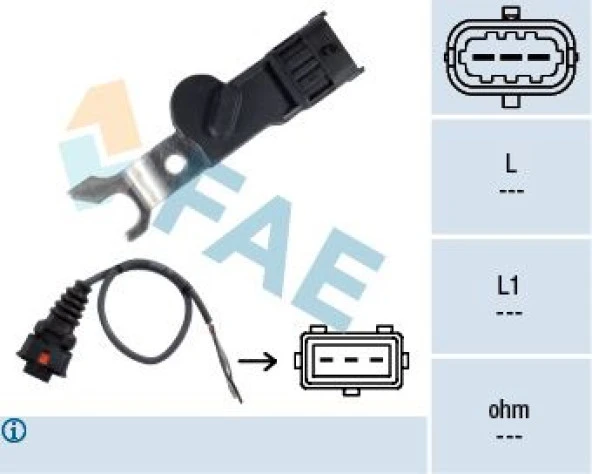 EKSANTRİK MİL SENSÖRÜ ASTRA F-OMEGA B-VECTRA B 1.8-2.0 16V C18XE