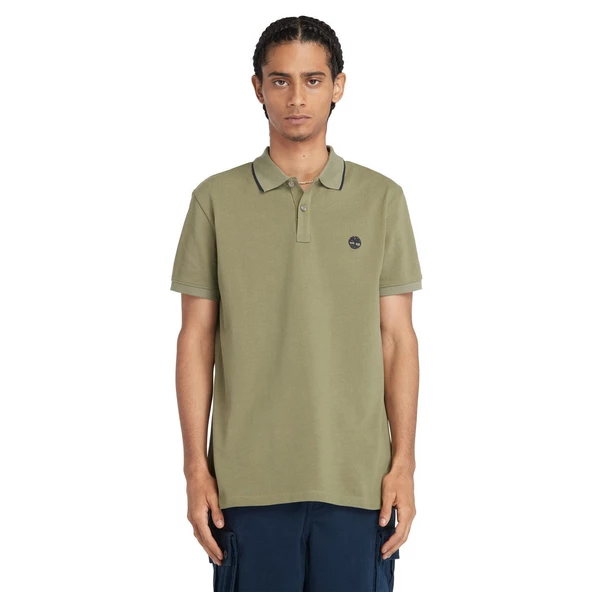 Timberland Printed Neck Polo Erkek Tişört  TB0A26NF5901 ürün görseli