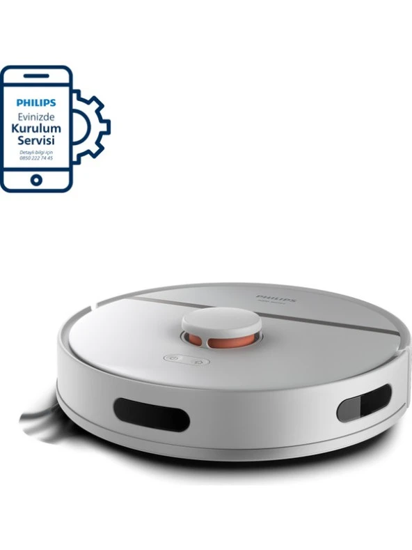 Philips HomeRun 3000 Serisi Aqua XU3000/02 Beyaz Akıllı Robot Süpürge - 9