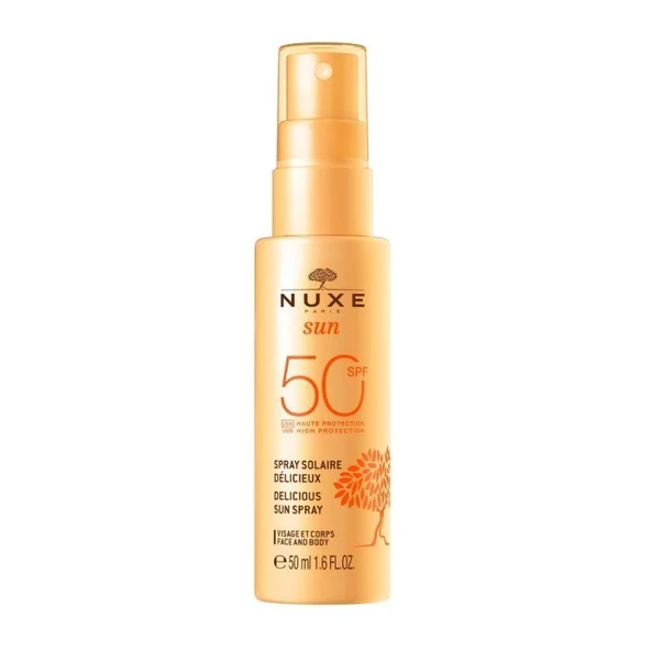 Nuxe Sun Güneş Koruyucu Yüz ve Vücut Spreyi Spf 50 50 ml ürün görseli