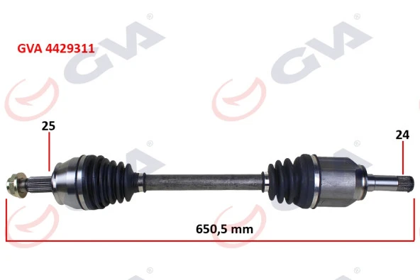 KOMPLE AKS ÖN SOL EGEA 1.3 MJT MT -15 İÇ AKS KAFALI