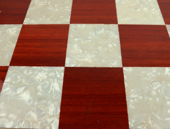Sedef İşlemeli Satranç Tahtası 44,5 cm x 44,5 cm - 7