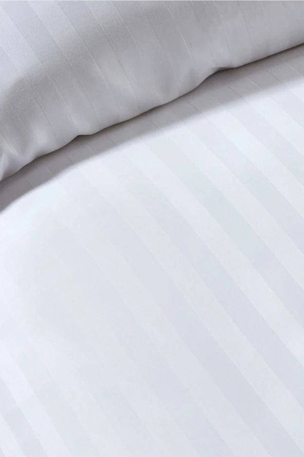 Çizgili Çift Kişilik Nevresim Seti - Resim 3