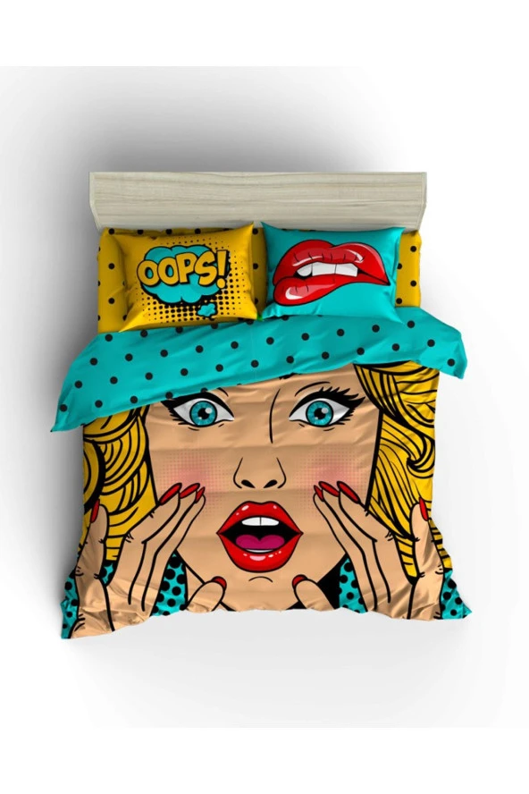 Oops Genç Nevresim Takımı ürün görseli