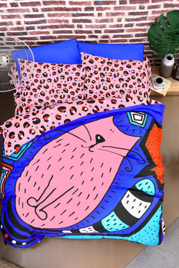 Mr Pink Çift Kişilik Nevresim Takımı - Resim 2