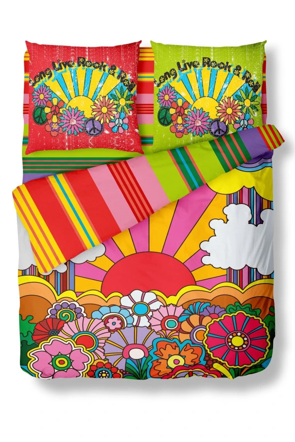 70's Çift Kişilik Nevresim Takımı ürün görseli