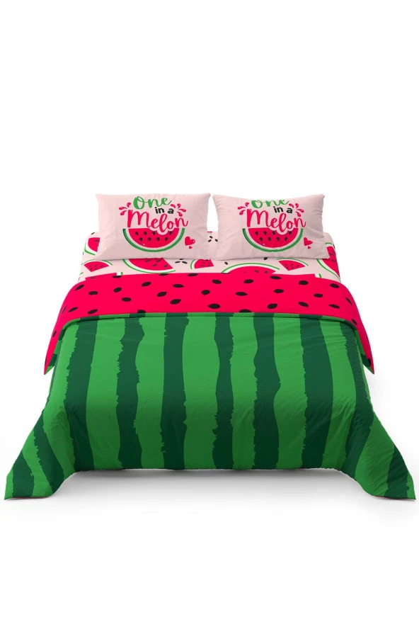 Watermelon Çift Kişilik Nevresim Takımı - Resim 2