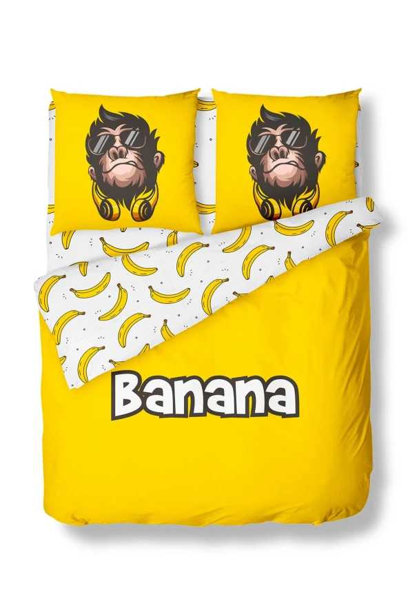 Banana Çift Kişilik Nevresim Takımı - 2
