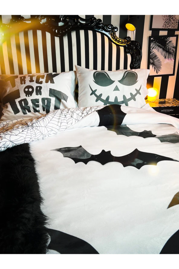 Trick or Treat Çift Kişilik Nevresim Takımı ürün görseli