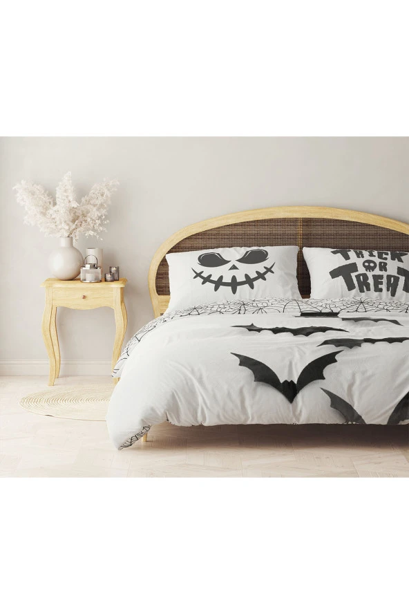 Trick or Treat Çift Kişilik Nevresim Takımı - Resim 3