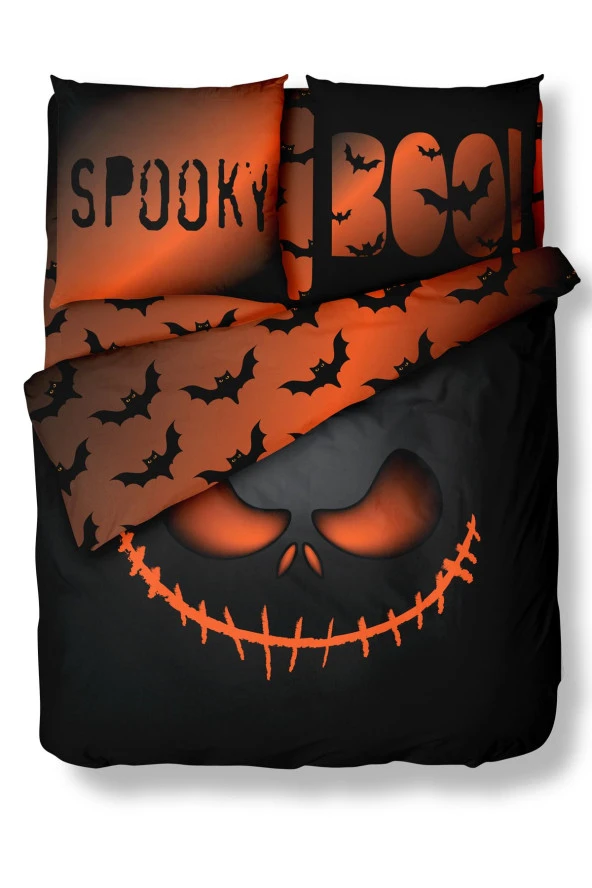 - Spooky Çift Kişilik Nevresim Takımı - Resim 2