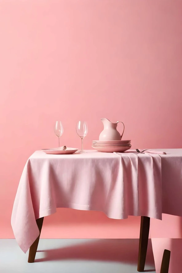 Klasik Dikdörtgen Masa Örtüsü 140x200 cm - 3